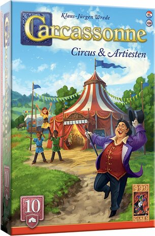 Carcassonne: Circus & Artiesten Uitbreiding 10 