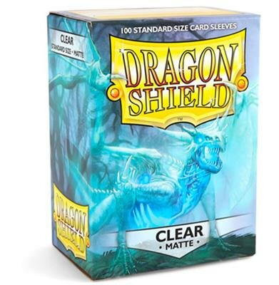 SLEEVES Dragon Shield MATTE - Clear (100ct)