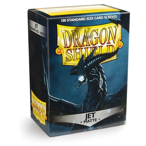 SLEEVES Dragon Shield MATTE - Jet (100ct)