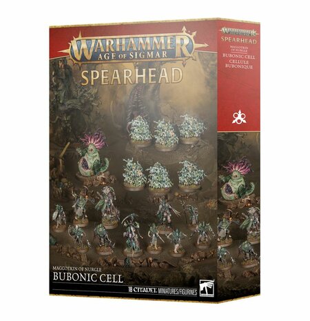 Warhammer Age of Sigmar Spearhead: Maggotkin of Nurgle &ndash; Bubonic Cell