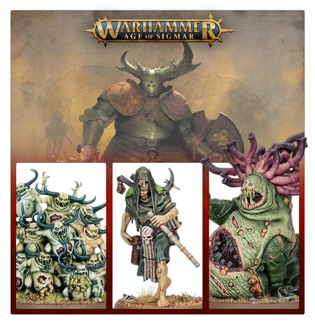 Warhammer Age of Sigmar Spearhead: Maggotkin of Nurgle &ndash; Bubonic Cell