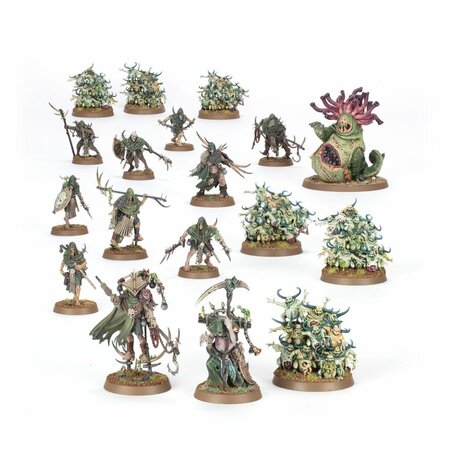 Warhammer Age of Sigmar Spearhead: Maggotkin of Nurgle &ndash; Bubonic Cell