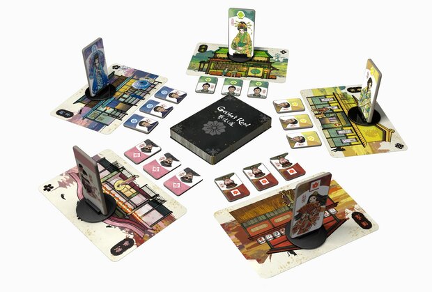 Geisha's Road - spel voor 2 White Goblin Games