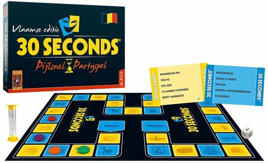 30 Seconds &reg; Vlaamse Editie - Partyspel 999 Games