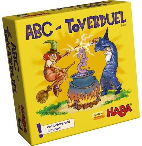 ABC Toverduel HABA Supermini Spel 