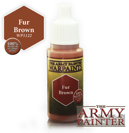 The Army Painter Fur Brown Acrylic WP1122