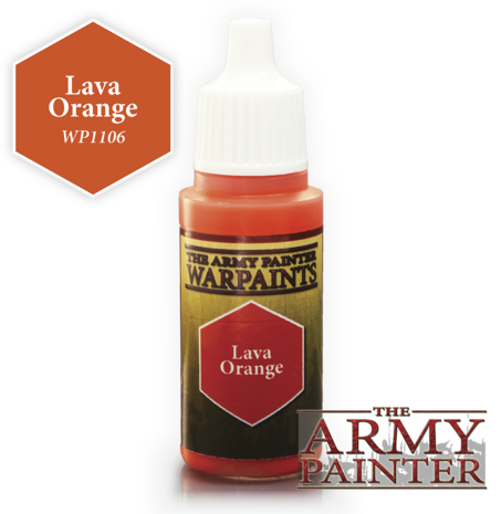 The Army Painter Lava Orange Acrylic WP1106