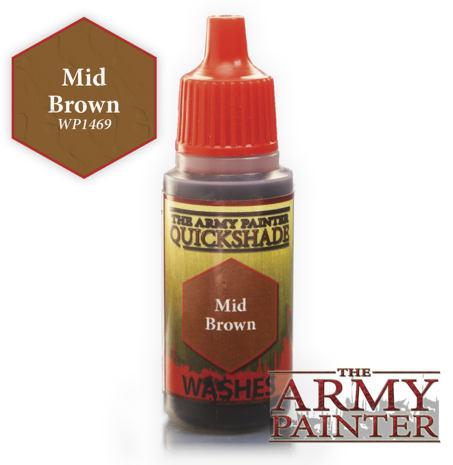 The Army Painter Mid Brown Wash WP1469