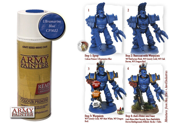 The Army Painter Ultramarine Blue Primer CP3022