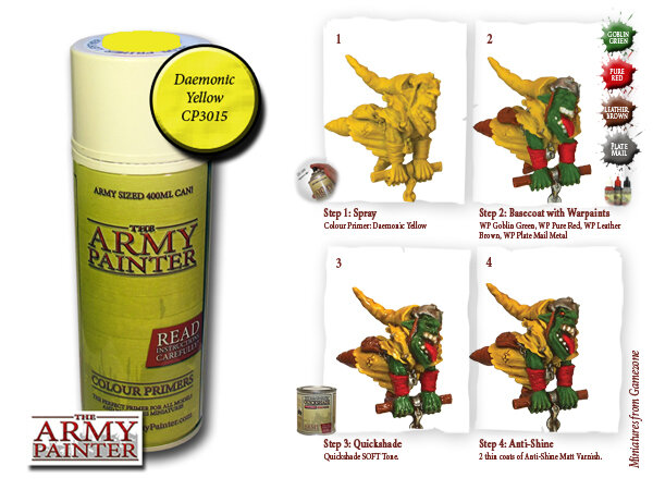 The Army Painter Daemonic Yellow Primer CP3015