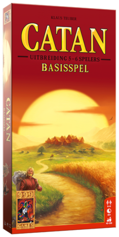 Catan Basis Uitbreiding 5/6 spelers 999-Games