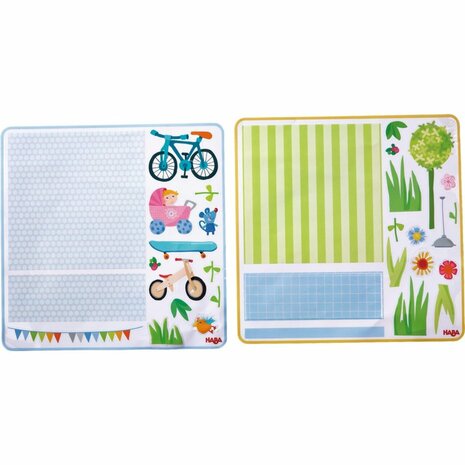 HABA Little Friends: Decoratieve kleefaccessoires voor poppenhuis