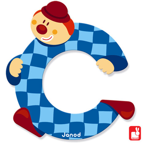 Janod Clown Letter C