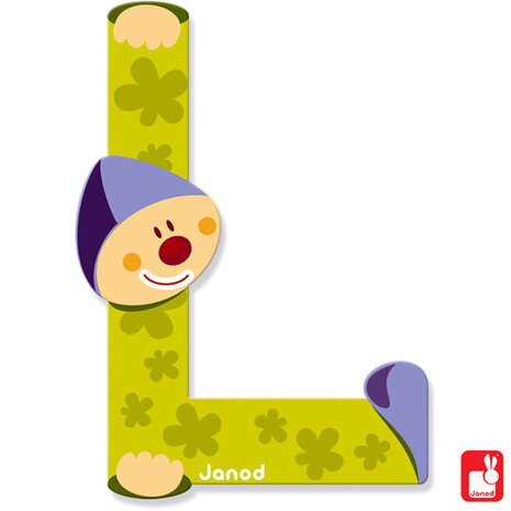 Janod Clown Letter L