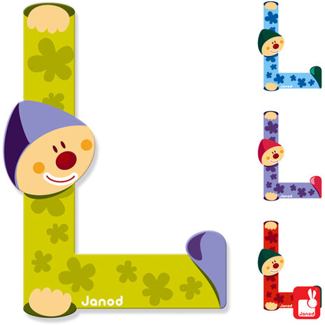 Janod Clown Letter L