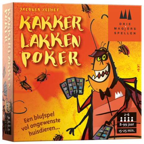 Kakkerlakken poker Drie Magiërs