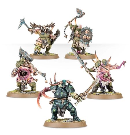 Warhammer Age of Sigmar. Nurgle Rotbringers - Putrid Blightkings