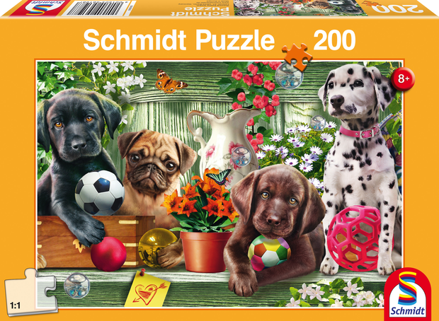 Schmidt Puzzel Speelse Puppies