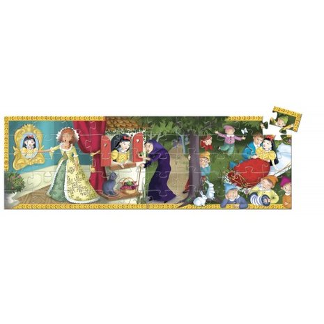 Djeco Silhouette Puzzle - Snow White 50 pcs