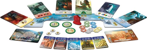 7 Wonders Duel Pantheon