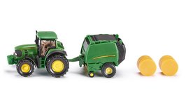 Siku John Deere Tractor met Balenpers