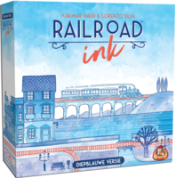Railroad Ink Diepblauwe versie White Goblin Games