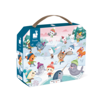 Janod – Puzzelkoffer Sneeuwfeest