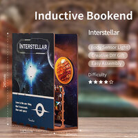 DIY Book Nook Boekensteun Interstellar Bookend, Tone-Cheer