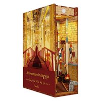 DIY Book Nook Boekensteun Adventure in Egypt Bookend, Tone-Cheer