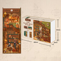 DIY Book Nook Boekensteun Violin Detective Agency inclusief Dust-cover, Tone-Cheer, 