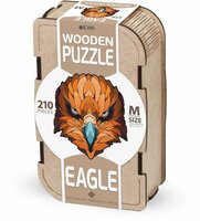 Eco Wood Art (EWA), Houten Legpuzzel Eagle, Size M, 