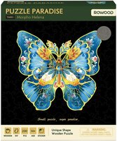 Rowood, Houten Legpuzzel, Vlinder Morpho Helena