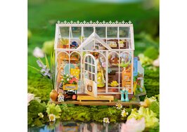 Robotime, DIY Dreamy Garden House met LED Verlichting