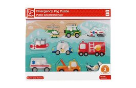 Hape Emergency Peg Puzzle