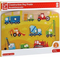 Hape Construction Peg Puzzle