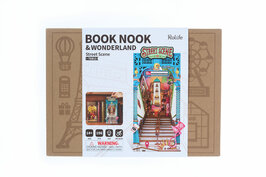 Robotime, DIY Book Nook, Street Scene, 