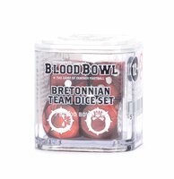 Warhammer Blood Bowl Bretonnian Team Dice Set