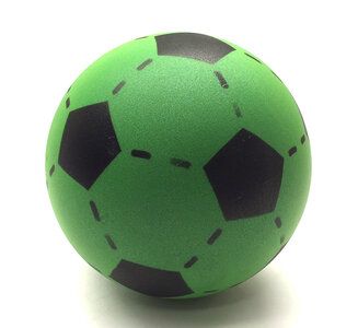 Foam voetbal groen 20 cm