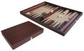Backgammon kist bruin hout